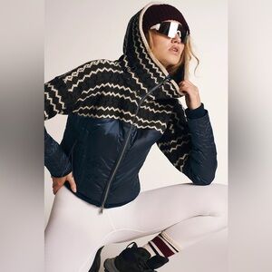 Free People Movement Just Lodgin’ Sweater Puffer Jacket NWOT